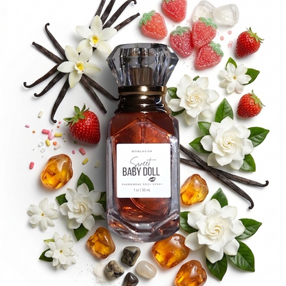 Sweet Baby Doll Body Spray – Floral Gourmand | Pheromone Infused |
