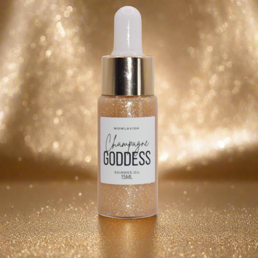 Champagne Goddess Shimmer Oil x True love pheromone oil