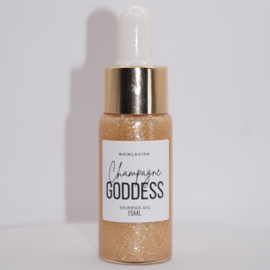 Champagne Goddess Shimmer Oil x True love pheromone oil