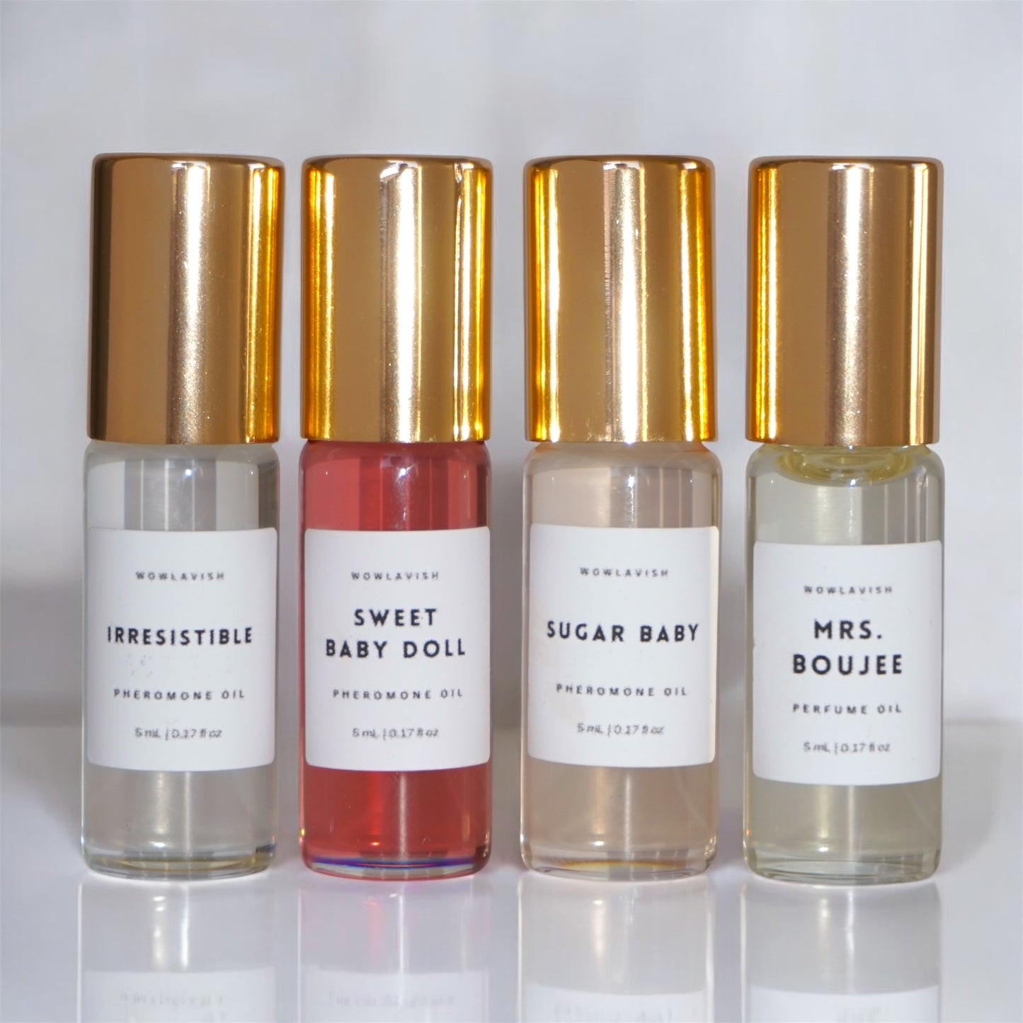 Limited Edition Holiday Pheromone Roll-On Oil Set – 4 Pack (5ml each)