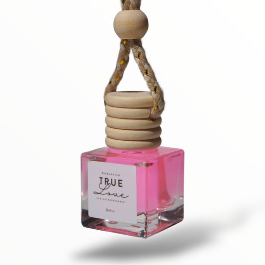 TRUE LOVE Car Refresher-wood capped