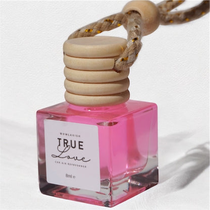 TRUE LOVE Car Refresher-wood capped
