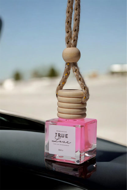 TRUE LOVE Car Refresher-wood capped