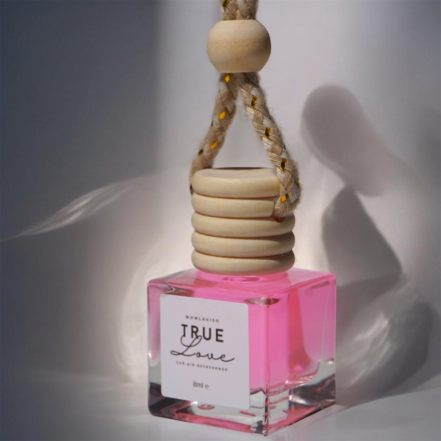 TRUE LOVE Car Refresher-wood capped